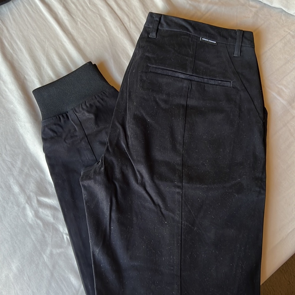 Armani exchange tapered leg mens casual pant